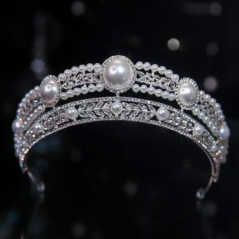 Crystal Crown Hair Hoop Headpiece