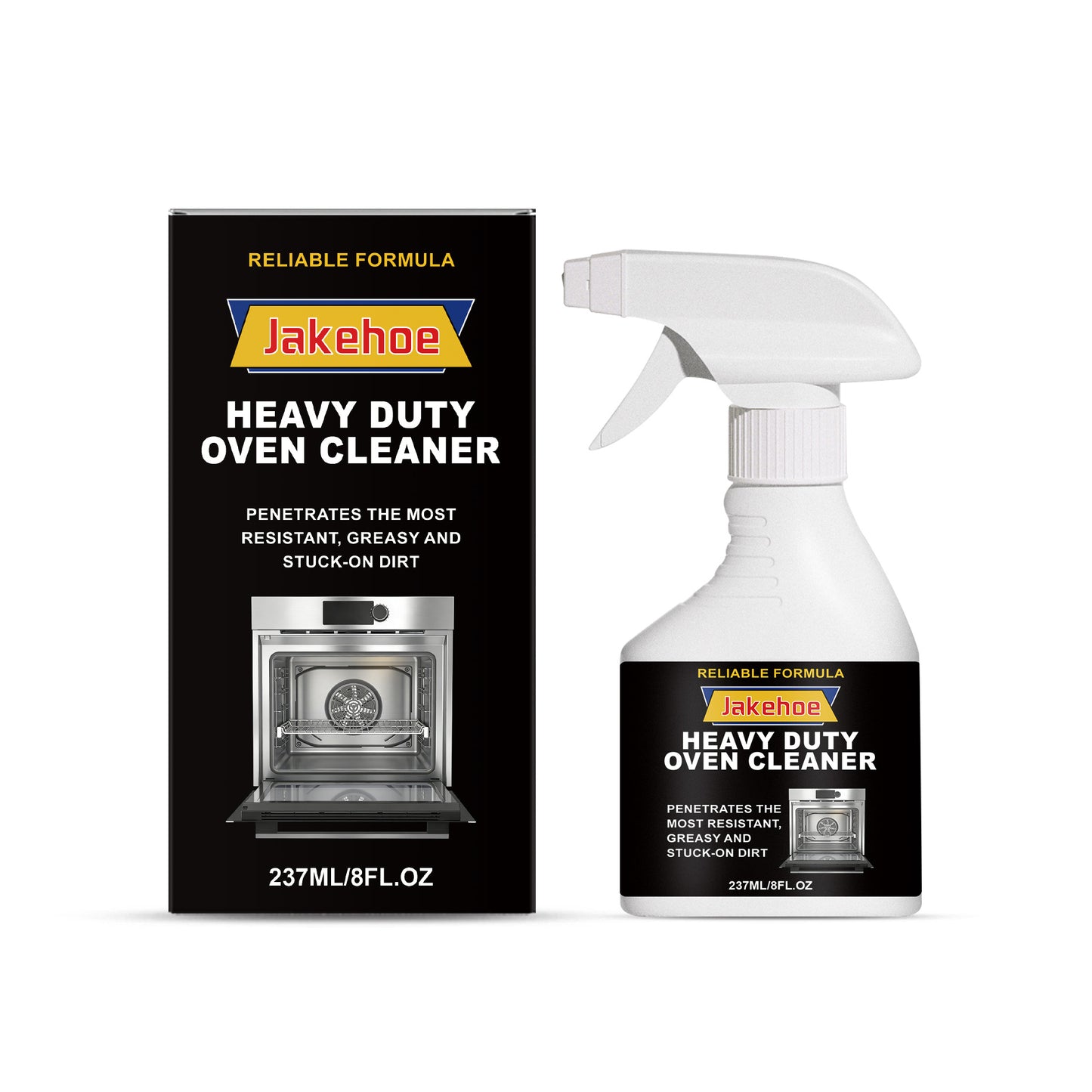 Heavy Duty Oven Cleaner Spray 237ml - Tough Kitchen Surface Cleaner