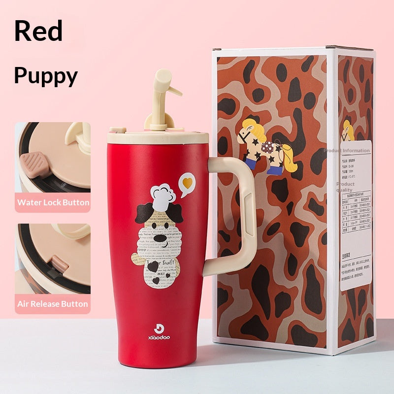 Large Capacity Stainless Steel Travel Cup for Outdoor Use - Insulated Drinkware