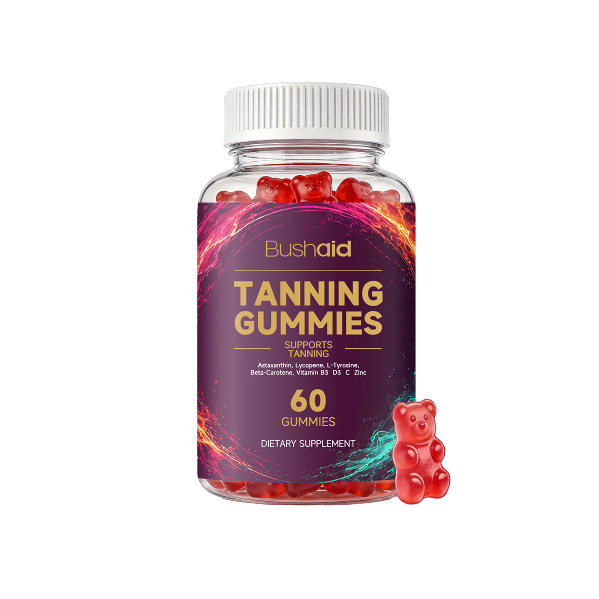 Multivitamin Gummies with Vitamin C, D3 & Zinc - 60 Count