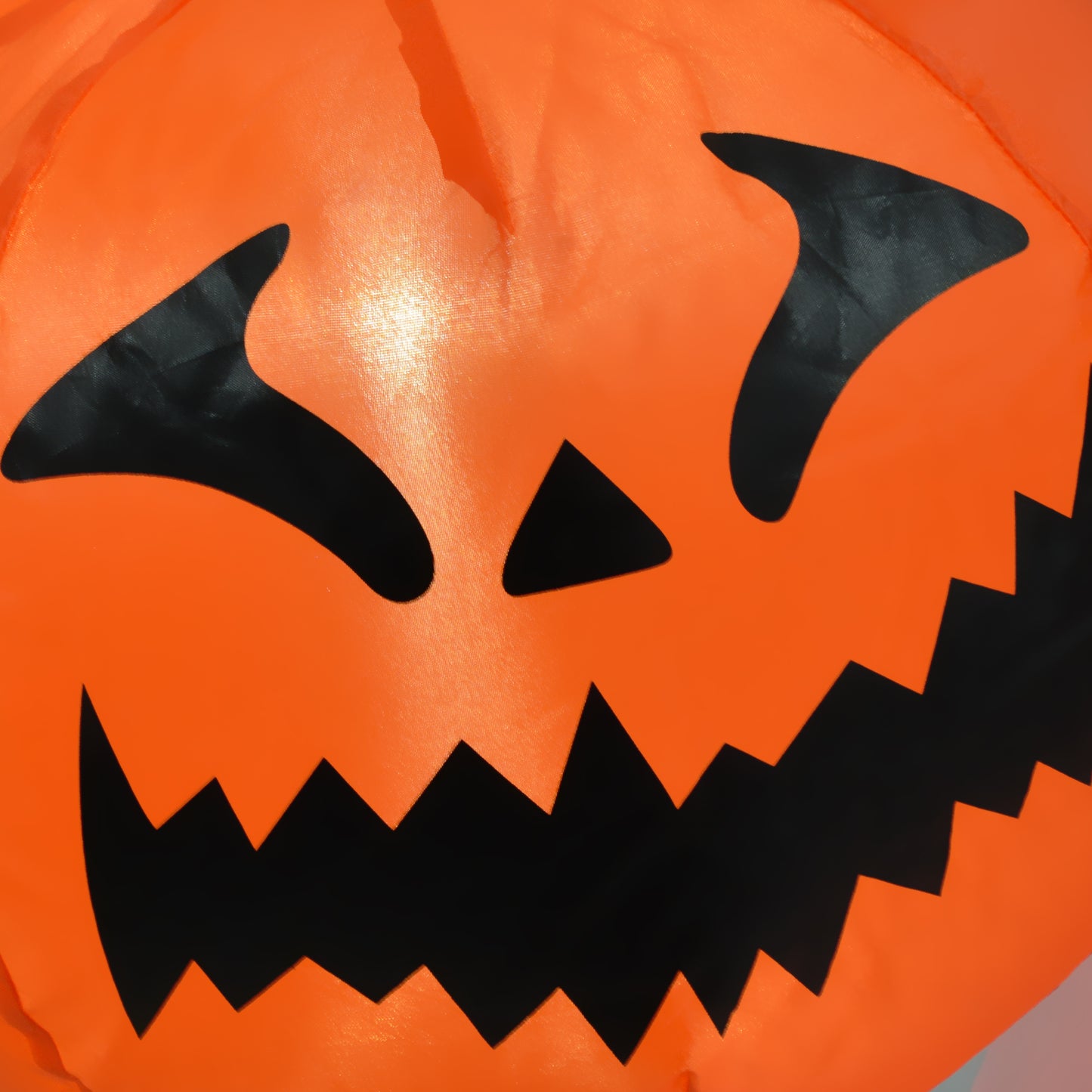 Halloween Inflatable Ghost with Pumpkin - LED Yard Decor