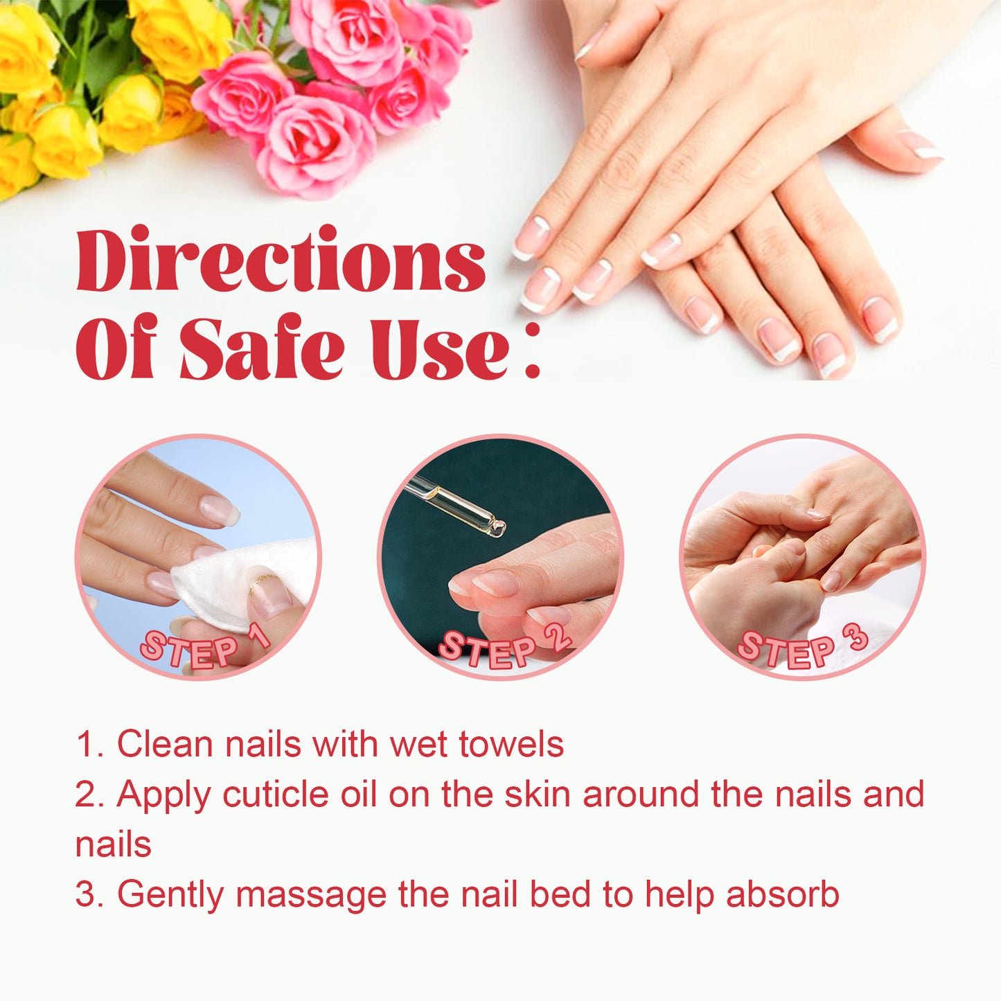 Nourishing Cuticle Oil for Dry Nails - 30ml Moisturizing Nail Treatment