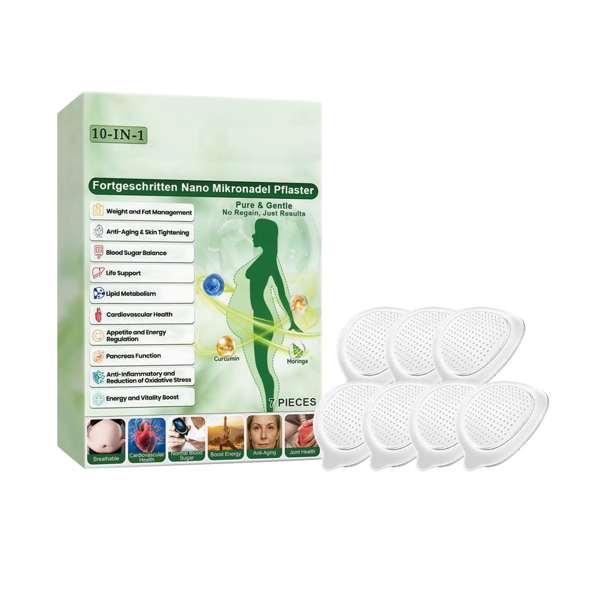 Nano Microneedle Patch - 7 Pack