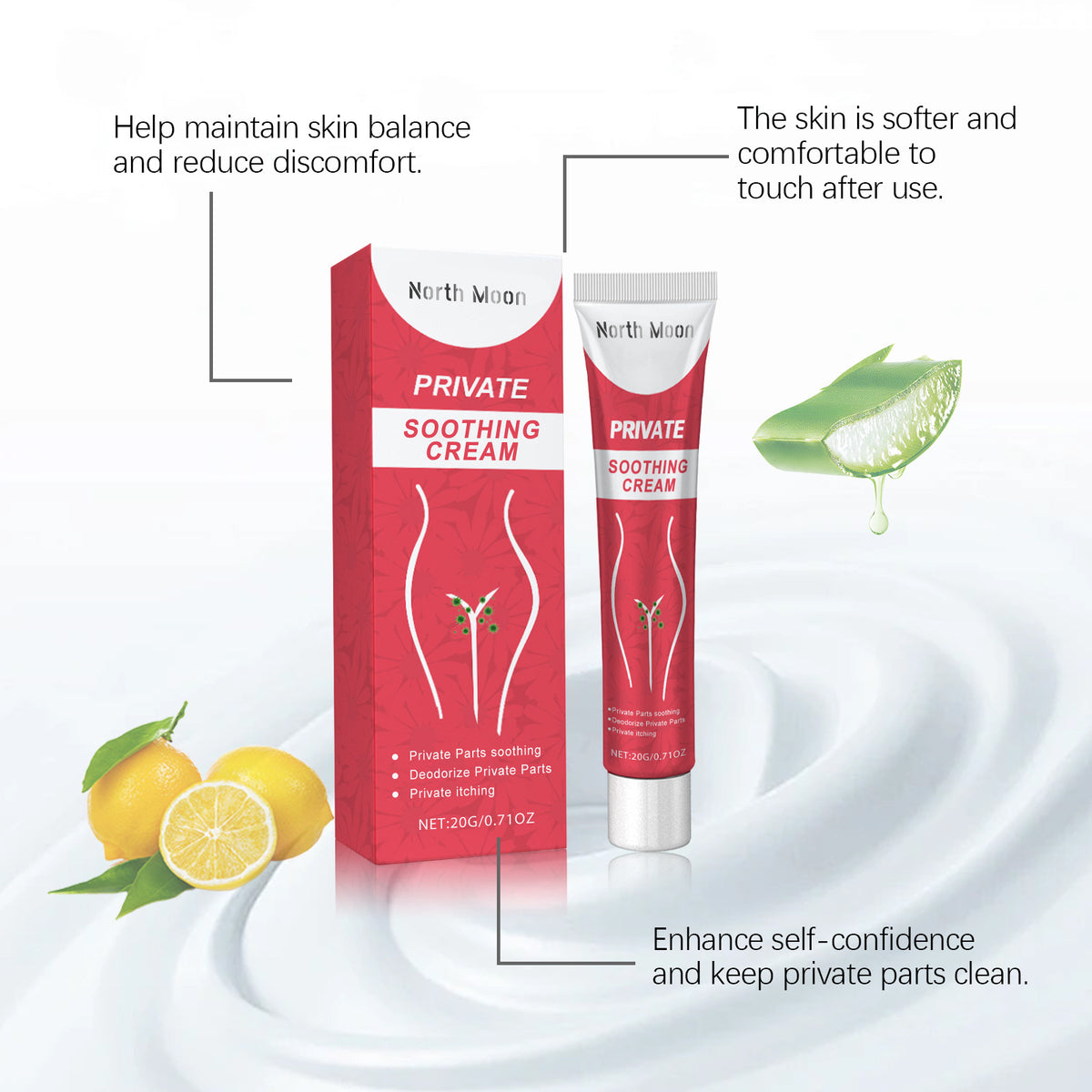 Womens Moisturizing Body Cream - 20g