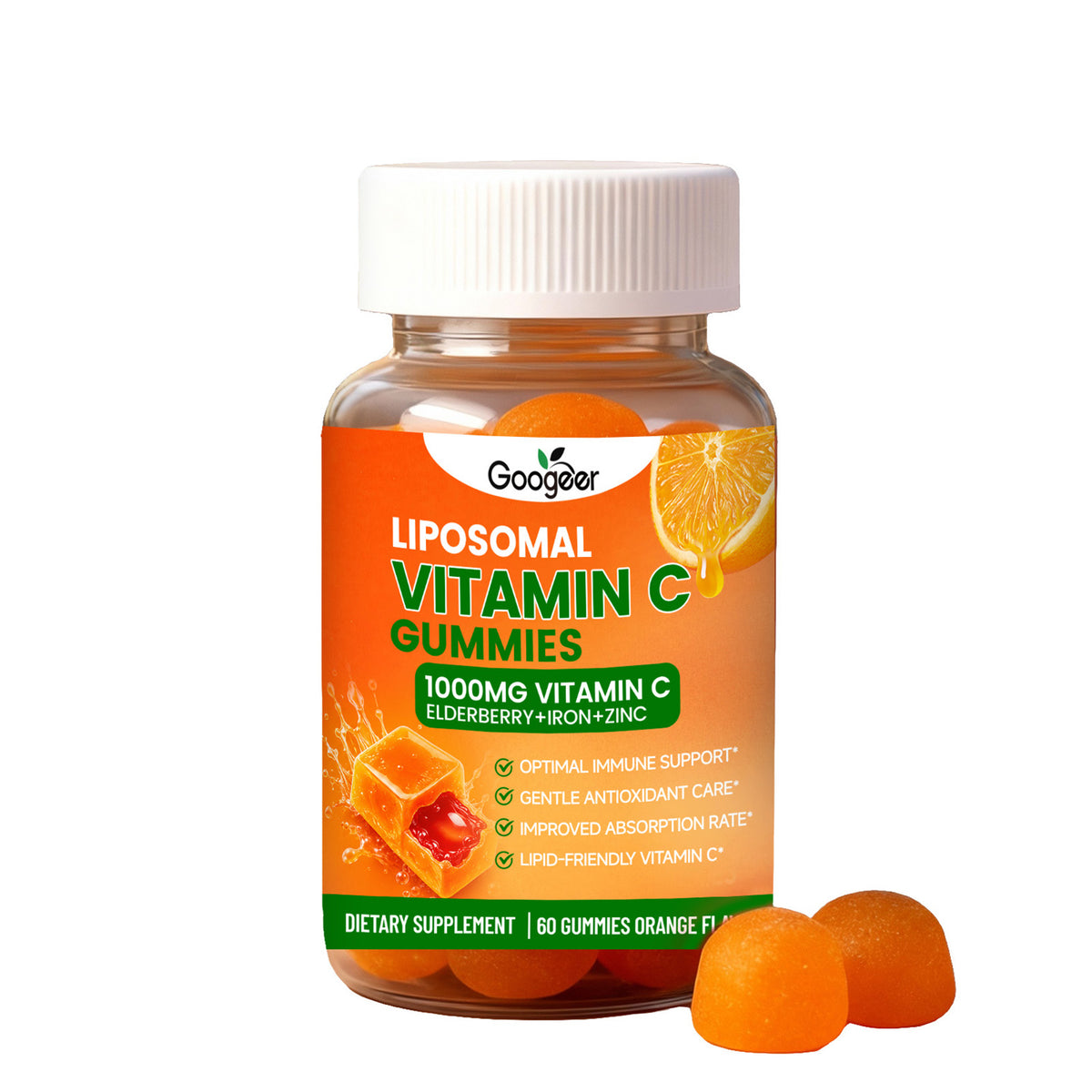 Vitamin C & Zinc Gummies - 60 Count