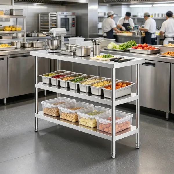 Stainless Steel Prep Table