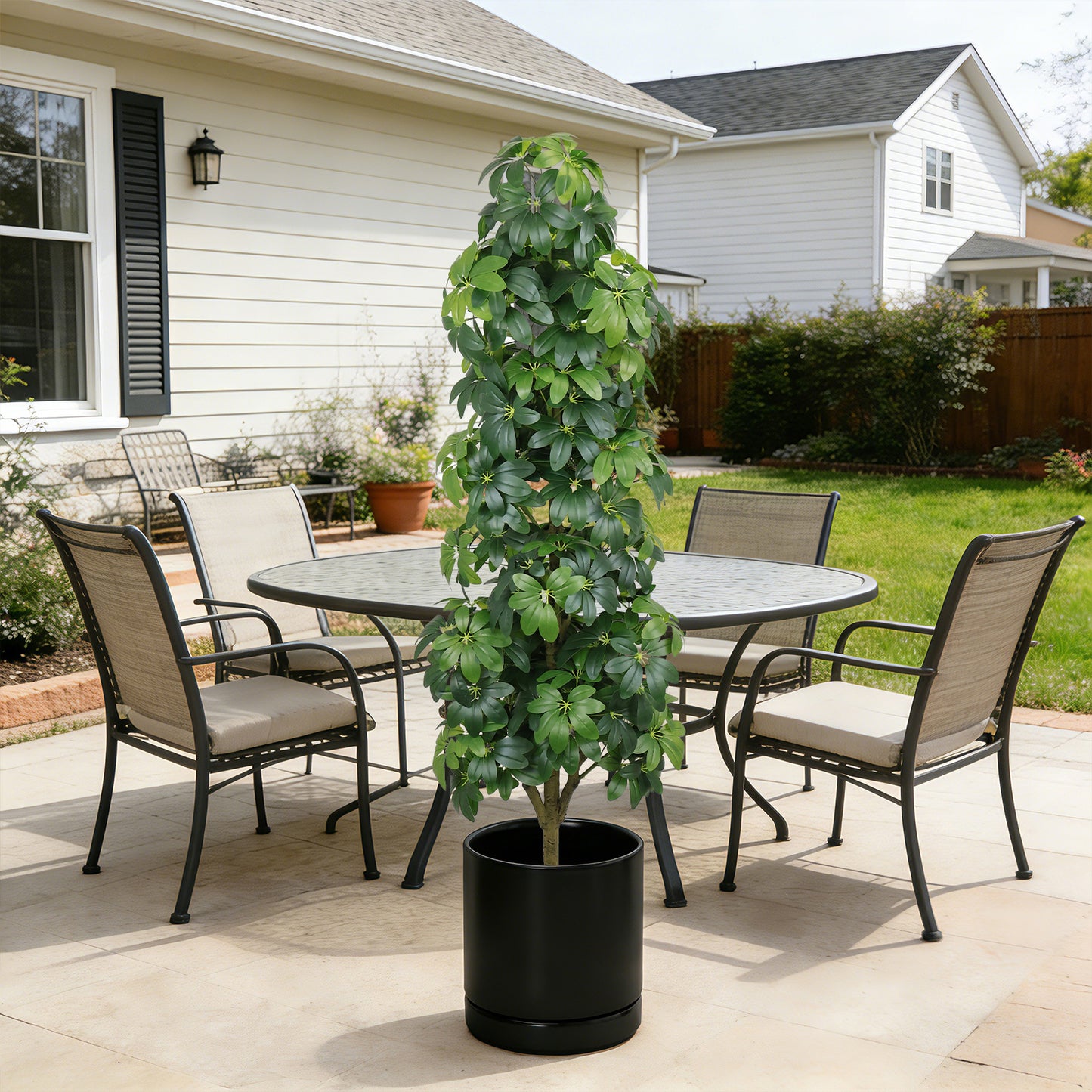 6FT Realistic Artificial Tree for Indoor & Outdoor Decoration