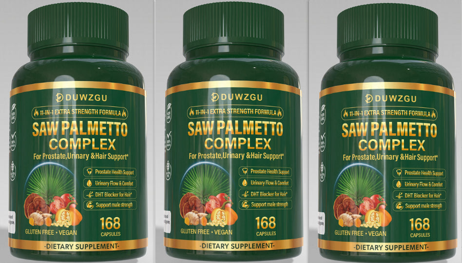 Prostate Gland Protection Capsules - 168 Tablets per Bottle, Men’s Health Supplement