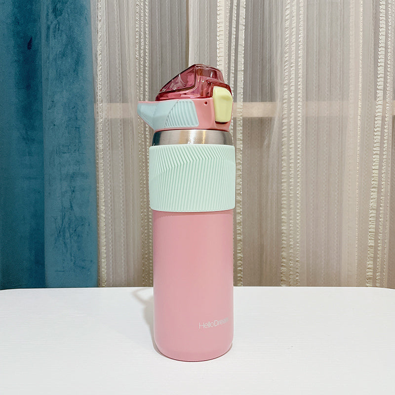 Large Capacity Stainless Steel Travel Mug - Outdoor & Camping Drinkware