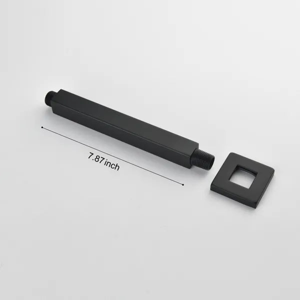 Rain Shower Arm with Flange - 1/2 NPT Ceiling Mount Shower Extension
