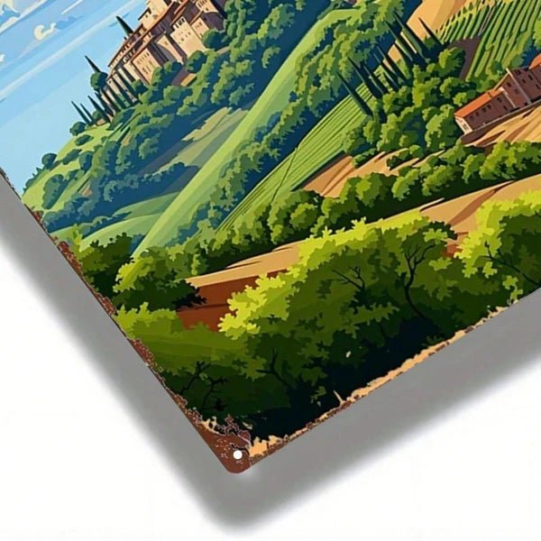 Metal Tin Sign Wall Decoration - 20cm x 20cm