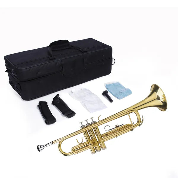 Adjustable Trumpet Gloves Set - Golden