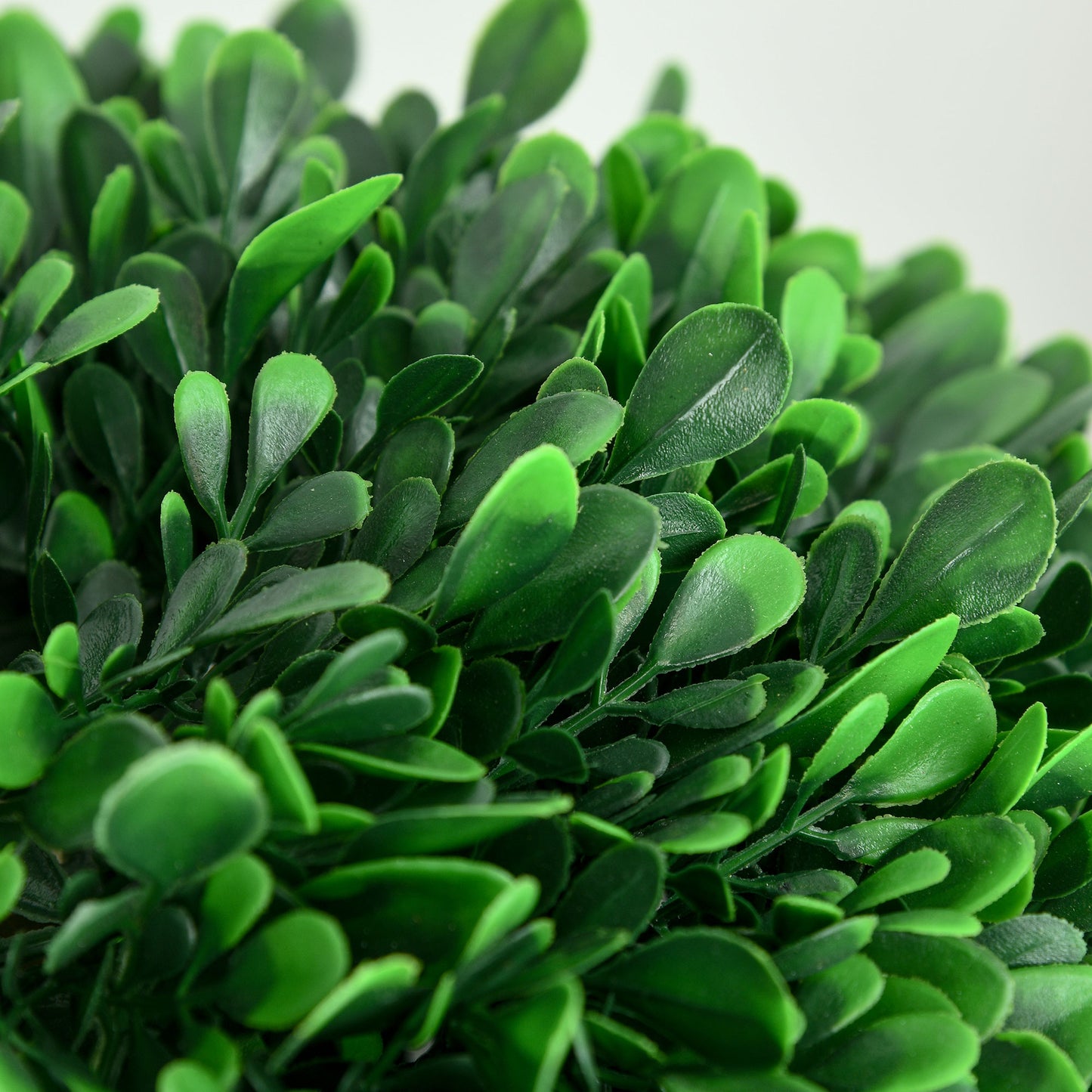 3.5ft Artificial Boxwood Topiary Tree with Sandalwood Leaves - Green