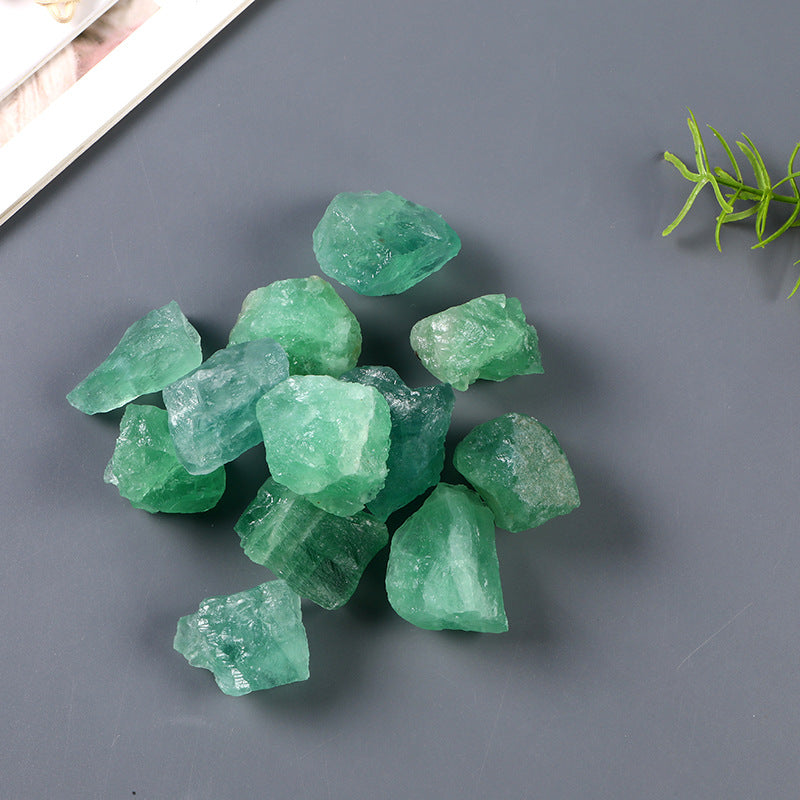 Natural Green Fluorite Aromatherapy Diffuser Stone - 12cm