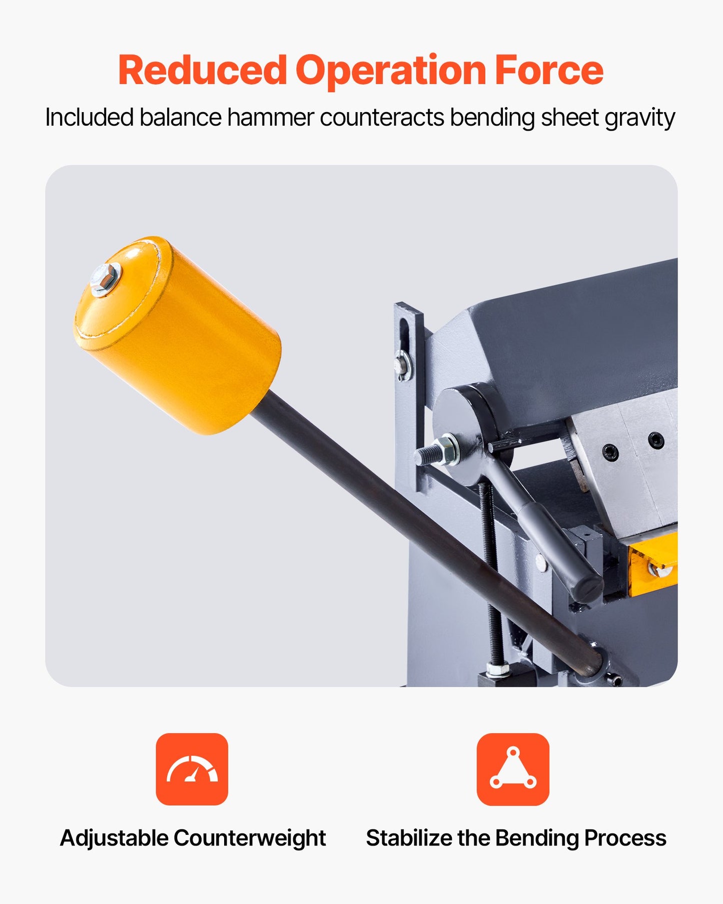 50-Inch Sheet Metal Brake Bender with 16 Fingers, Adjustable 0-135° - Heavy-Duty Aluminum Fabrication Tool