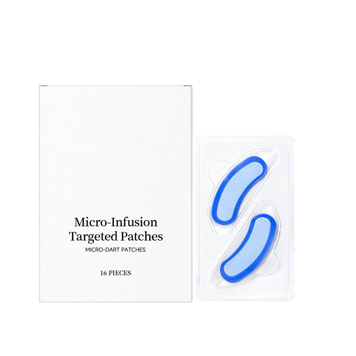 Micro-needle Eye Patch 16 Pieces for Skin Rejuvenation & Under Eye Care