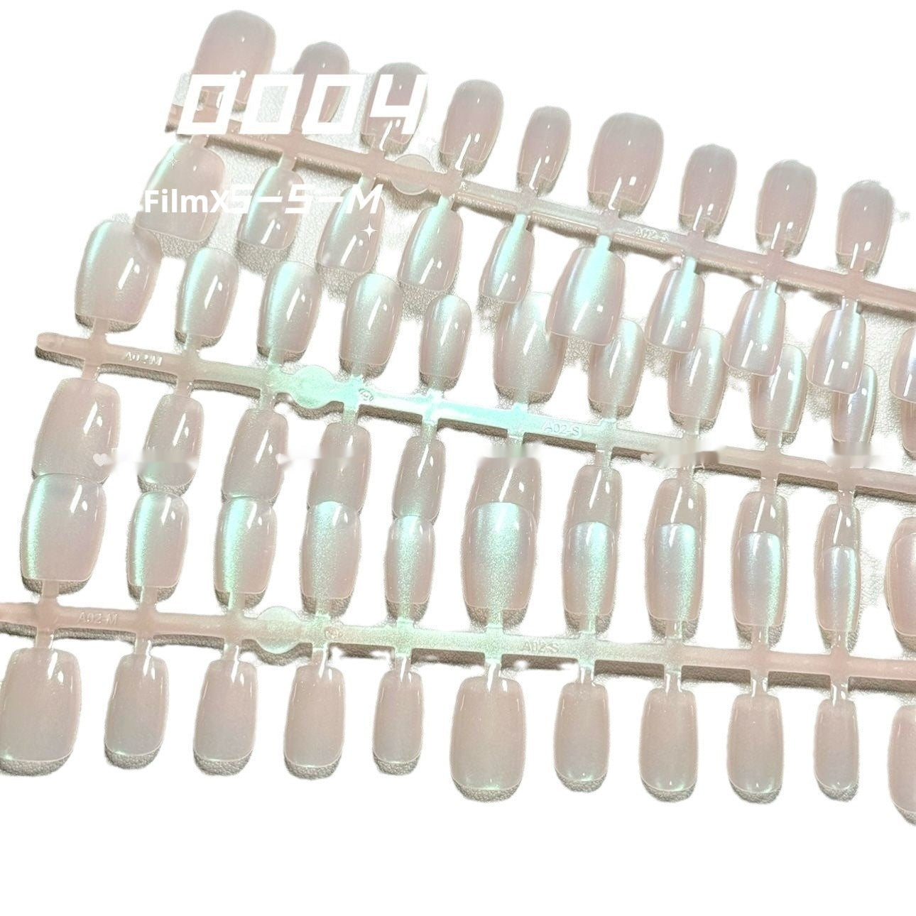 Color-Changing Cat's Eye Nail Glitter Set - Ins Style, European and American