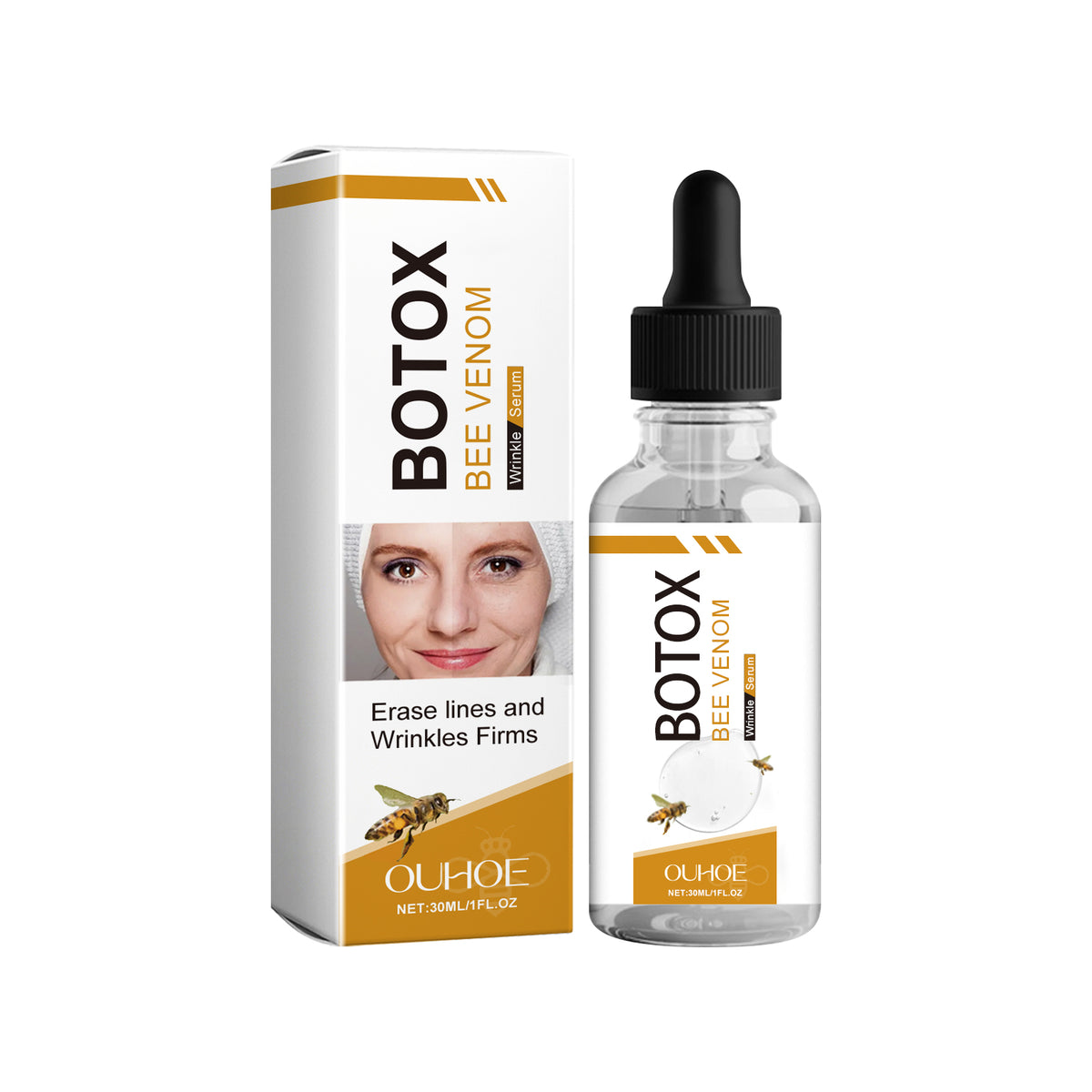 Light Wrinkle Moisturizing Facial Liquid - 30ml Hydrating Skin Care Serum