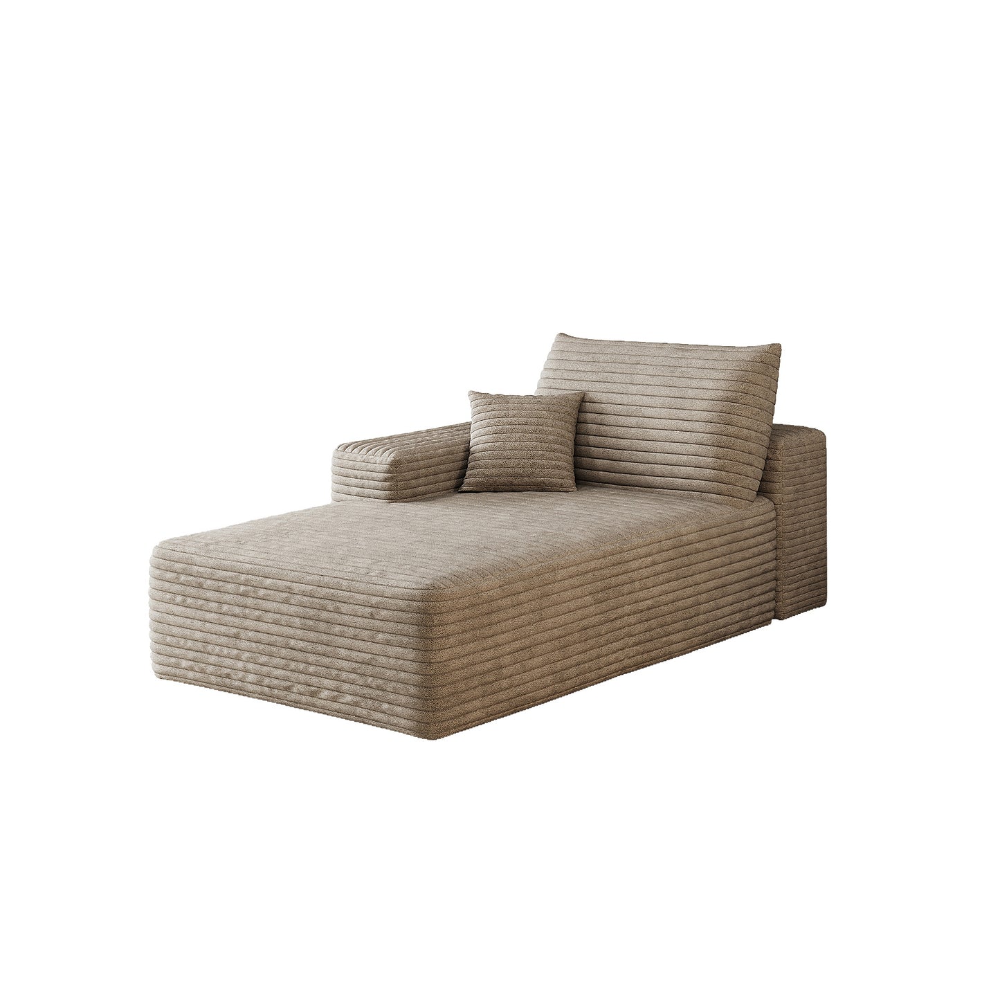 Camel Left Sleeper Chair - Y165-L Model