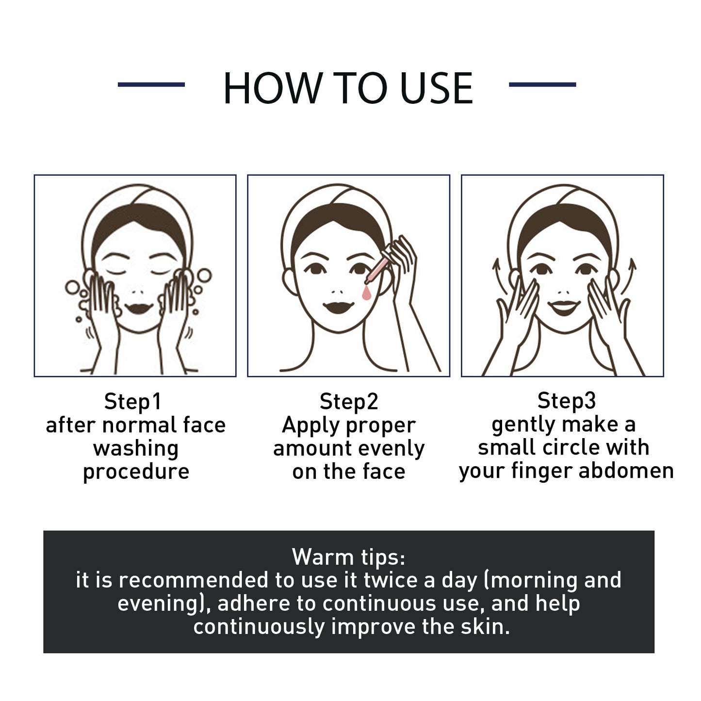 Copper Peptide Anti-Aging Facial Elixir - Deep Moisturizing & Firming Serum