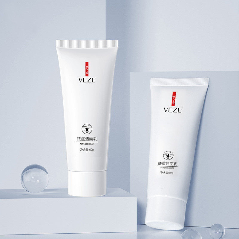Women's Whitening Hydrating Facial Cleanser for Acne and Deep Cleansing