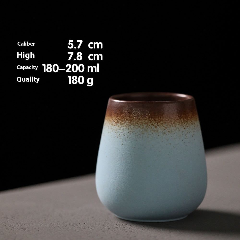 Japanese Style Ceramic Frost Mug - Creative High-Temperature Resistant Drinkware