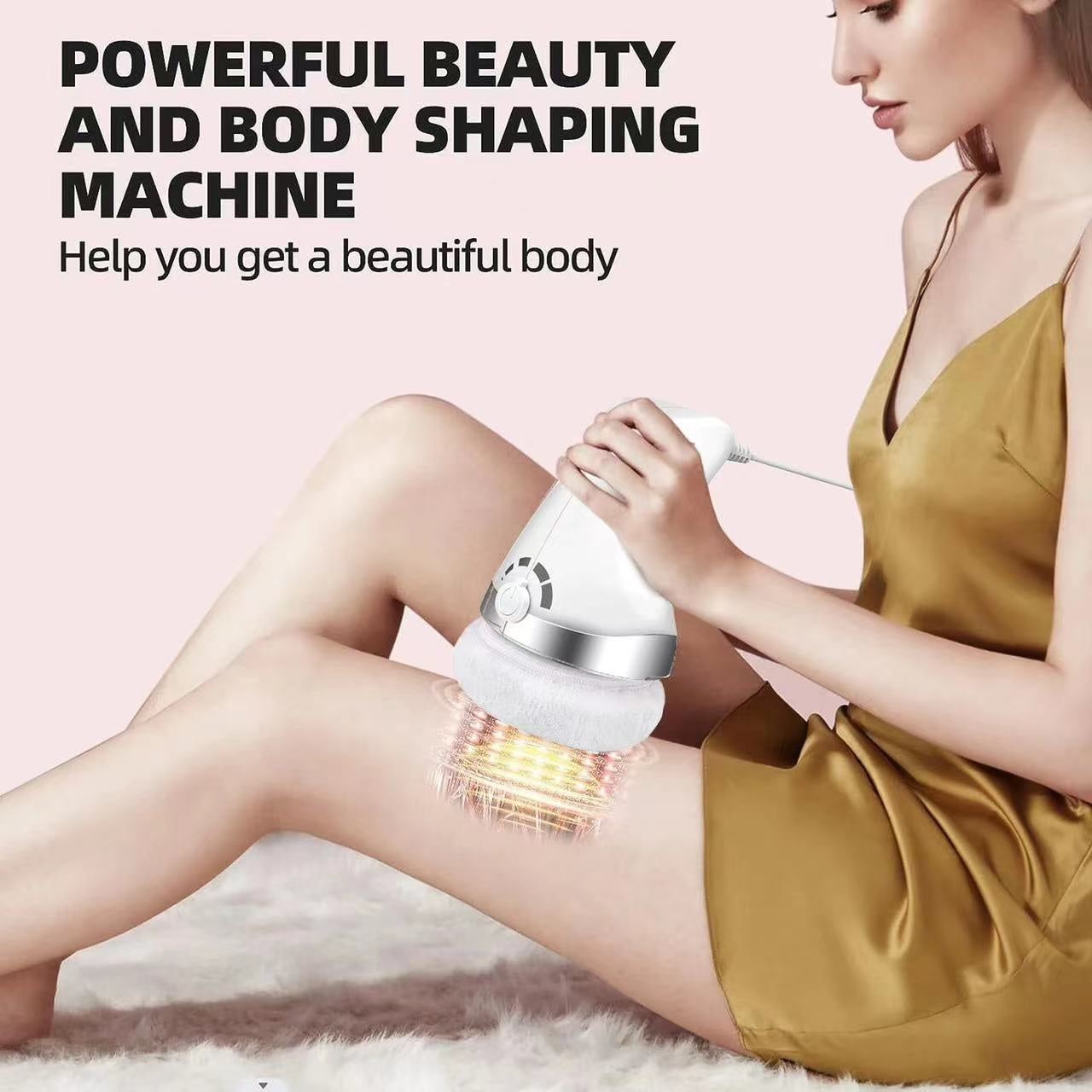 Multi-Function Handheld Massage Device with Vibrating Function and Essential Oil Set