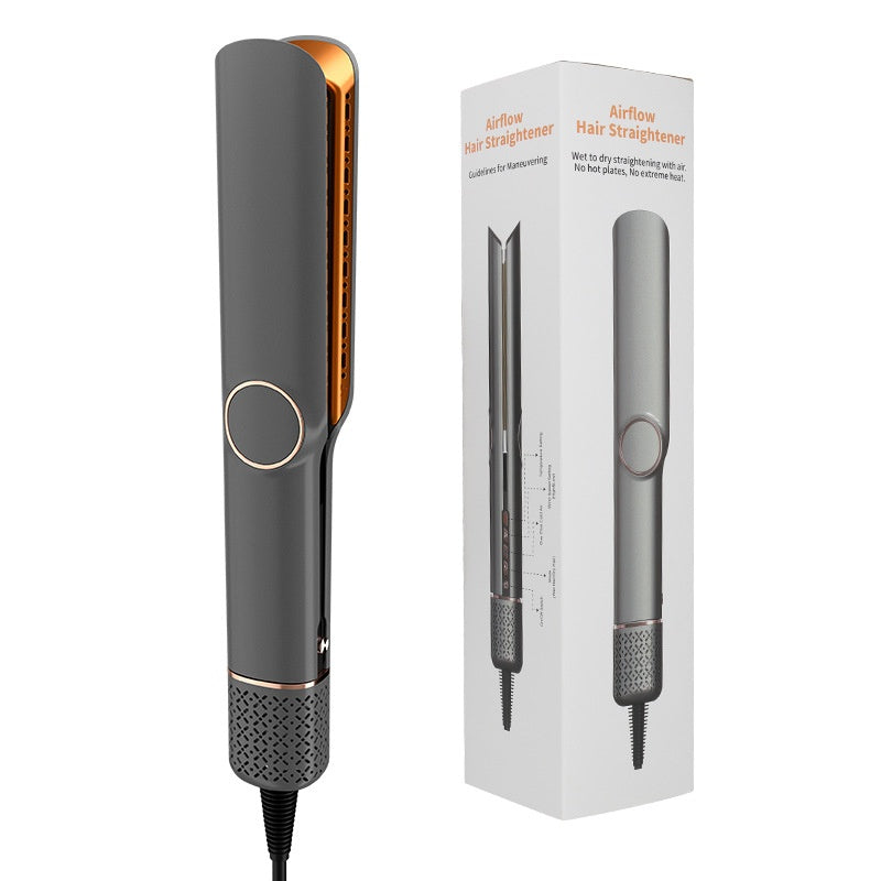 High-Speed Hair Straightener with Temperature Control - Gray, 1365W