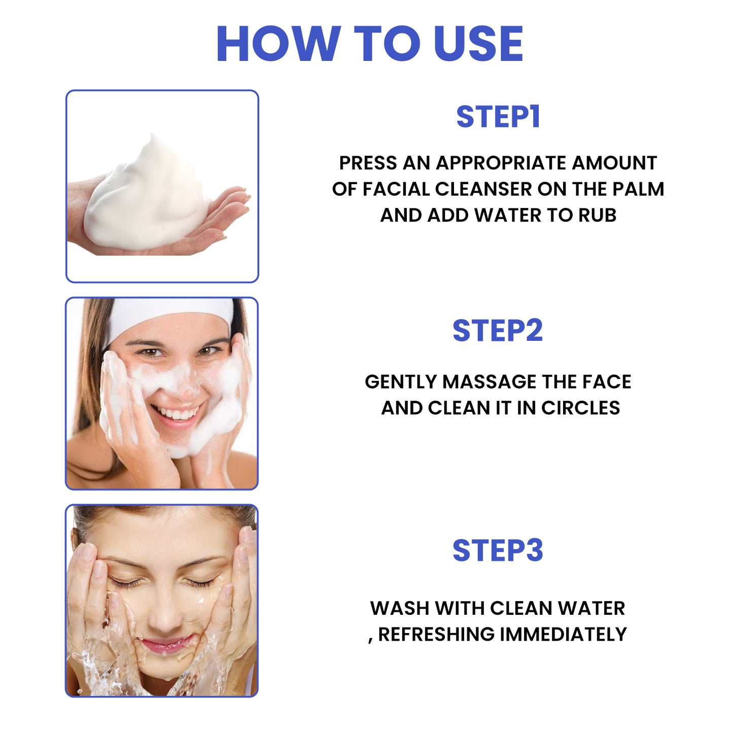 Nicotinamide Facial Cleanser - Hydrating & Brightening Foam Wash