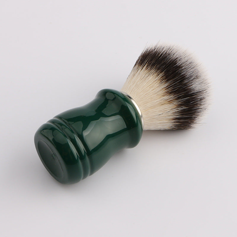 Green Hair Shaver Brush for Trimming & Grooming - Soft Brush