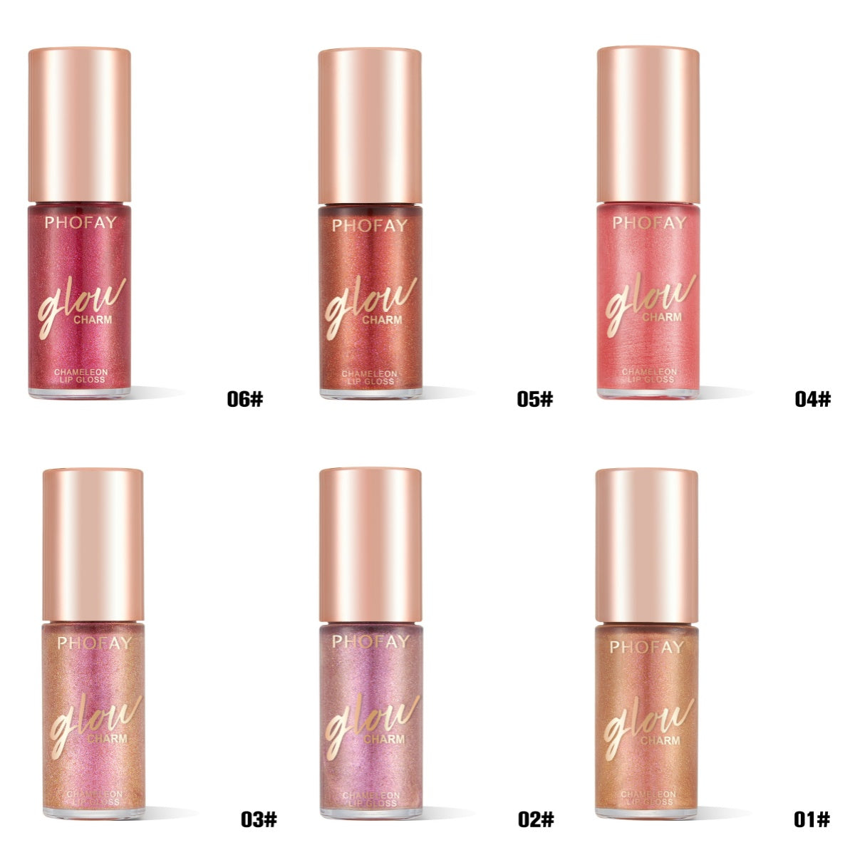 Moisturizing Shimmer Lip Gloss - Hydrating High-Shine Formula