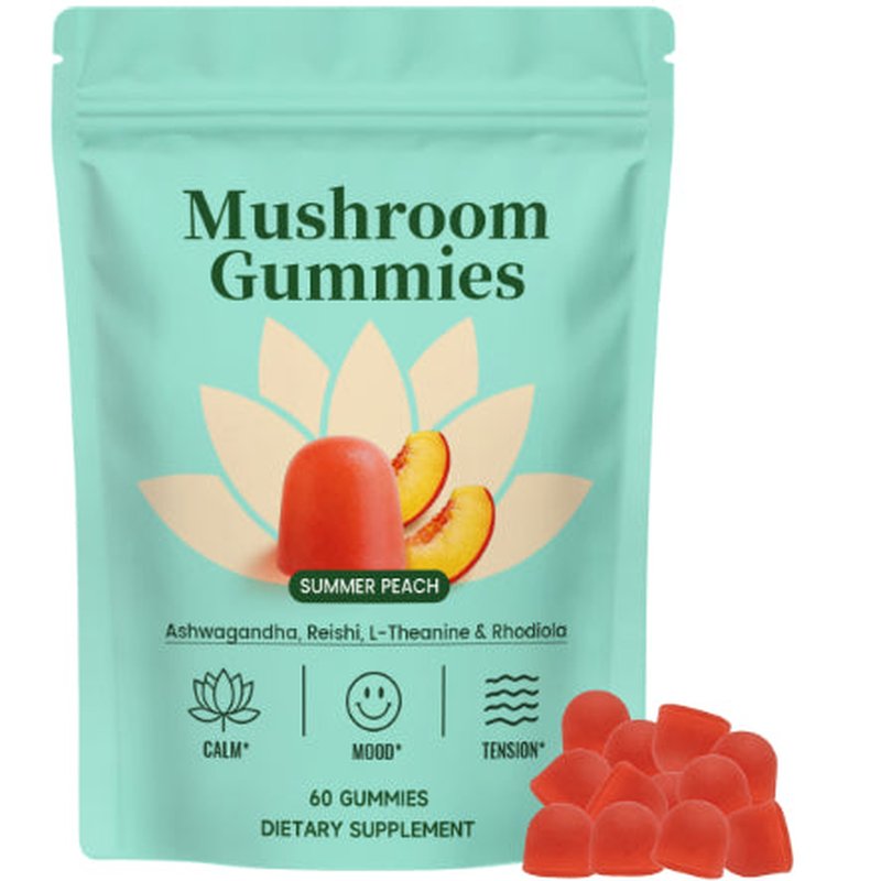 L-Theanine Stress Relief Gummies - 60 Count