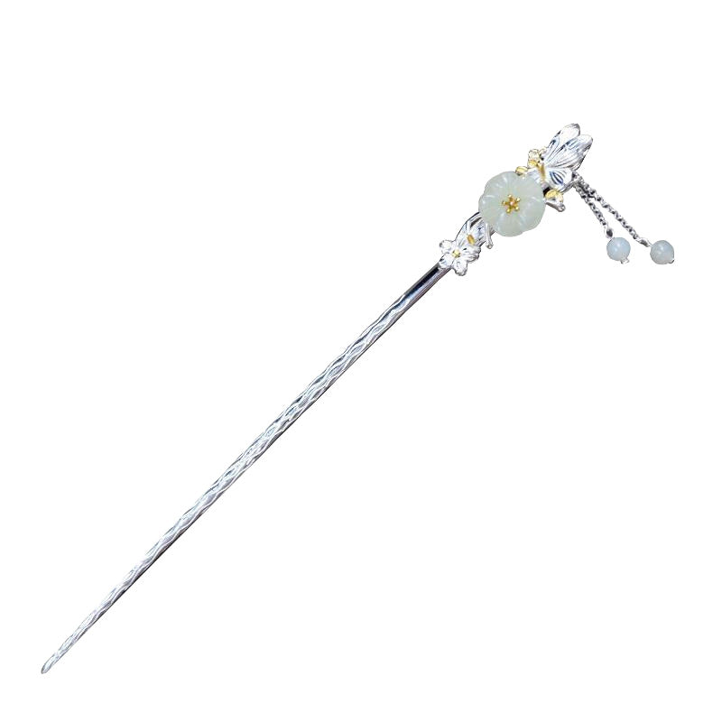 Women's Tassel Hairpin Plated Ancient Costume Hair Accessory - National Style Plum Blossom