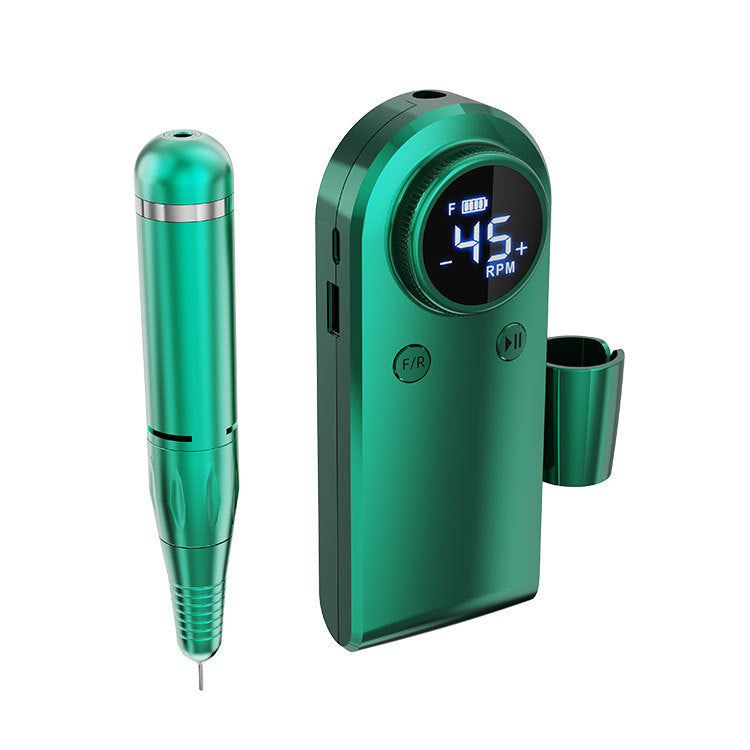 Rechargeable Portable Nail Sander with LED Display and Multiple Colors