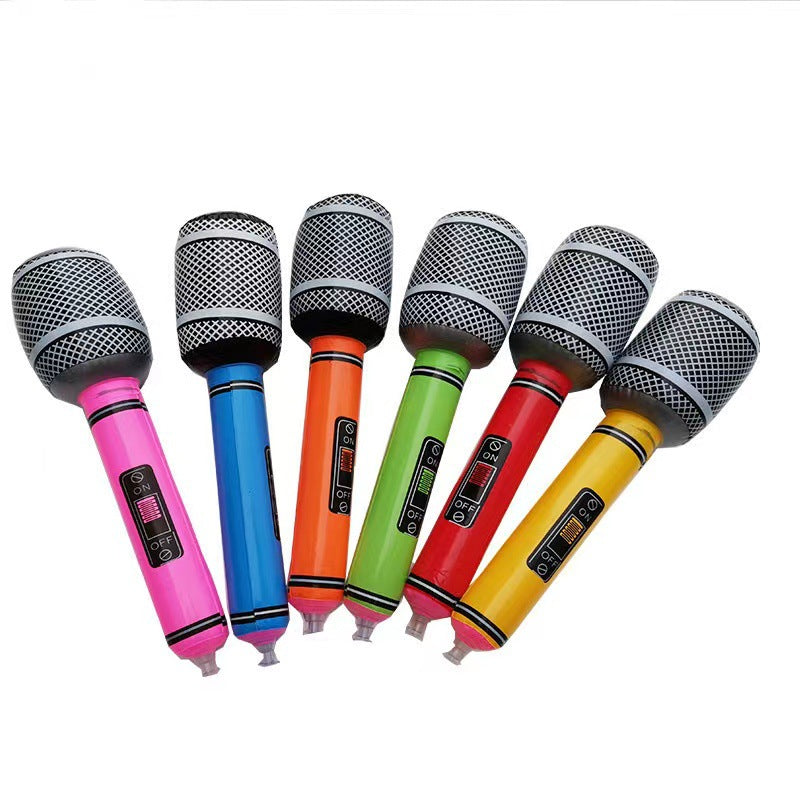 Inflatable Microphone Toy Large Size for Party and Event Use