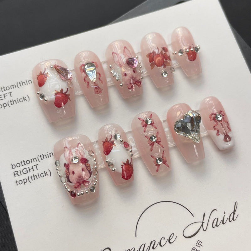 Wearable Nail Art Patch Set - Multiple Sizes & Styles