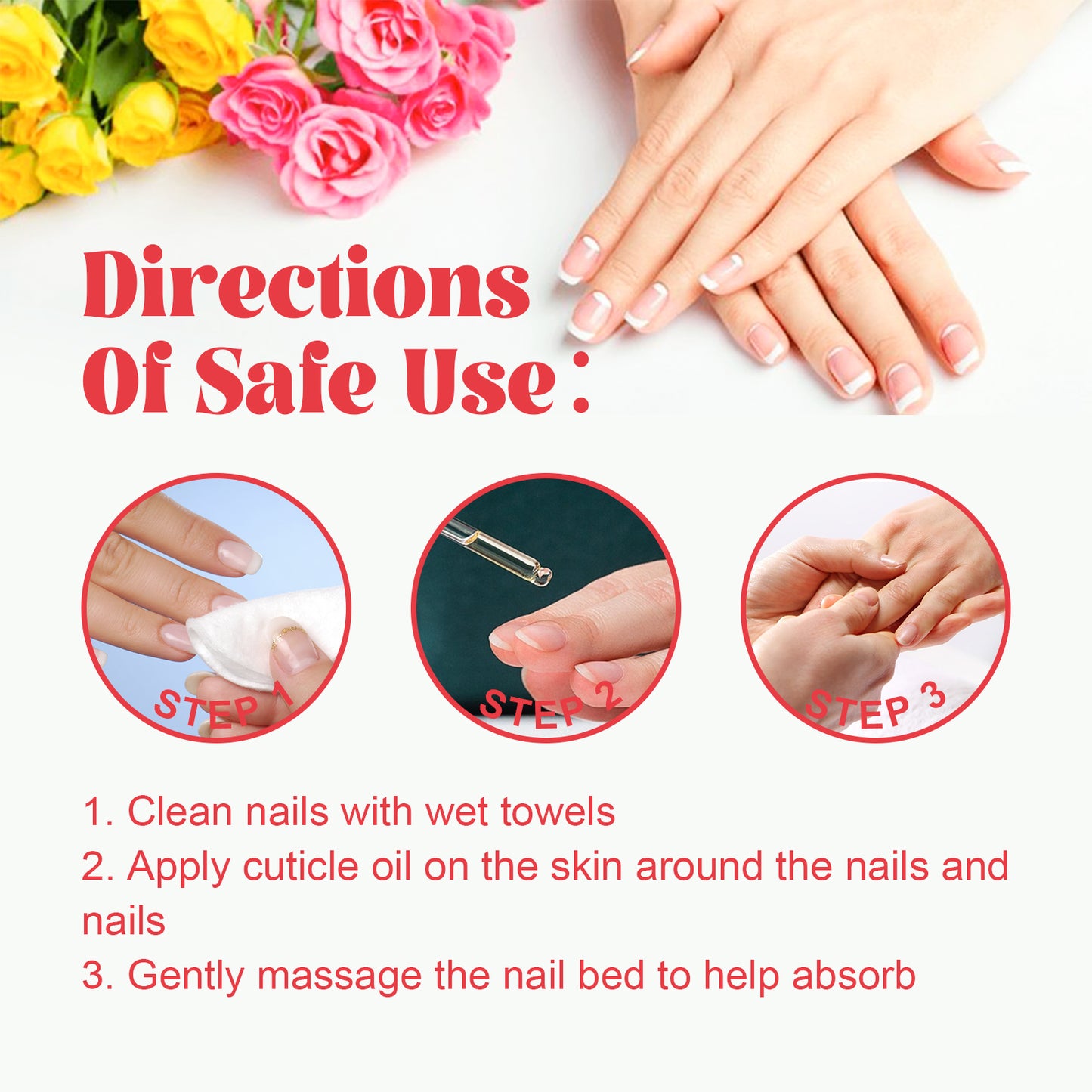 Nourishing Cuticle Oil for Nails - Moisturizing & Strengthening Treatment