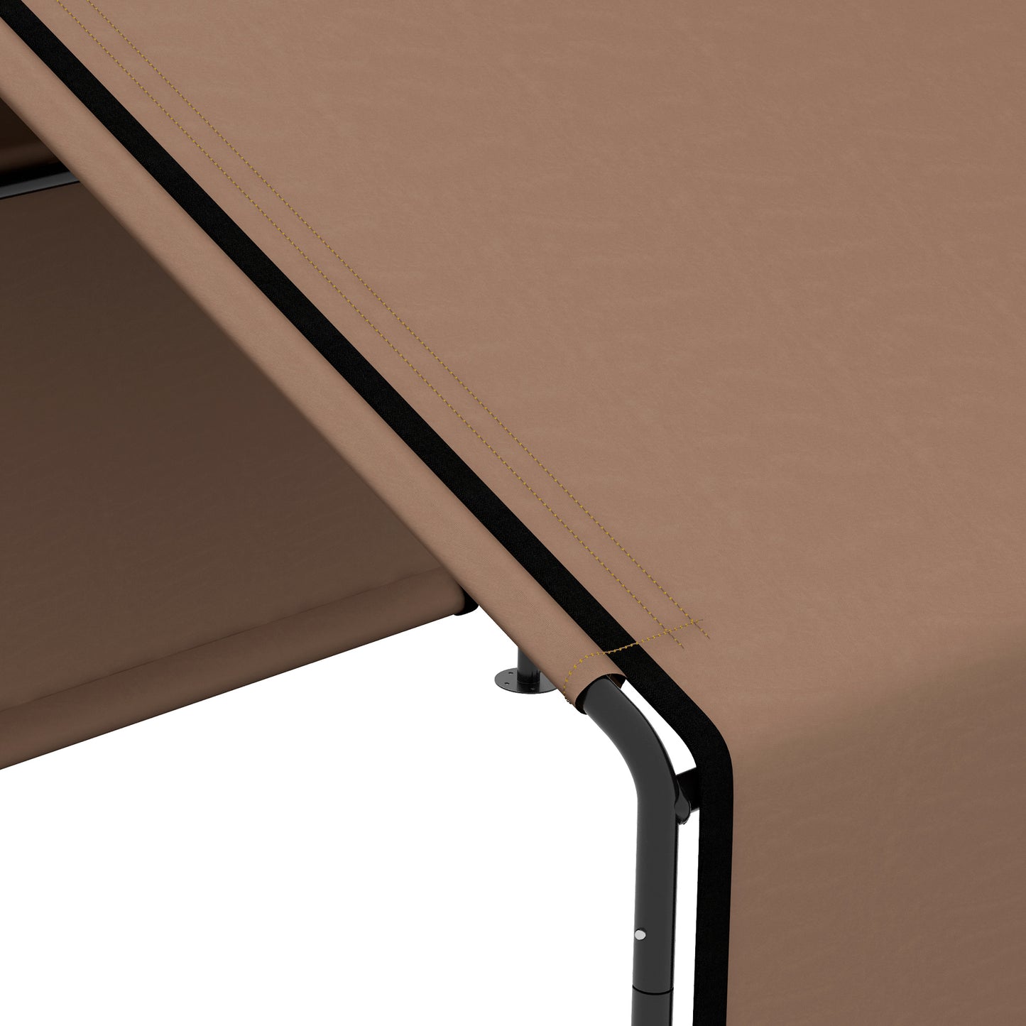Water-Resistant Outdoor Dog Tent - Portable Shelter for Pets, Brown, 650x180x160 mm
