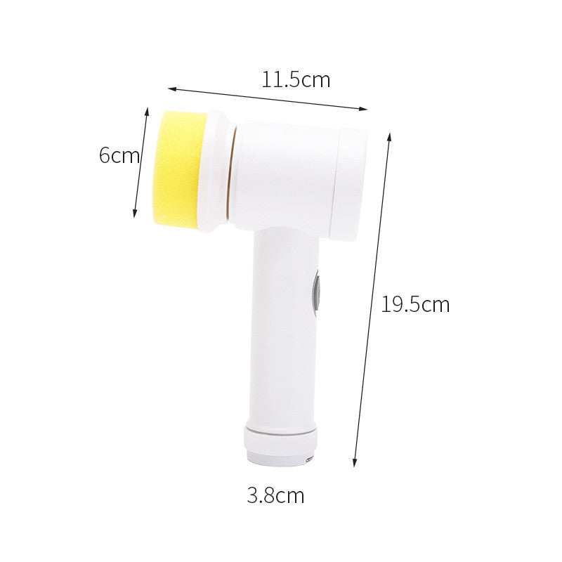 Intelligent Electric Cleaning Brush with Multiple Brush Heads
