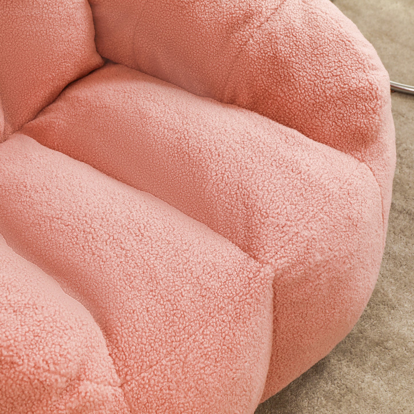 Bean Bag Chair With Filler, Sofa Tufted Soft Stuffed Filling, Fluffy