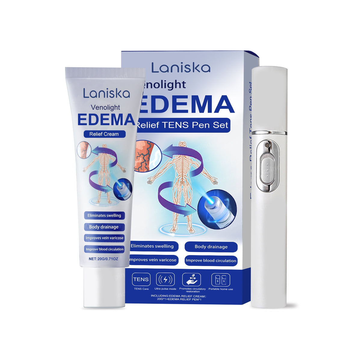Edema Relief Tens Pen Set