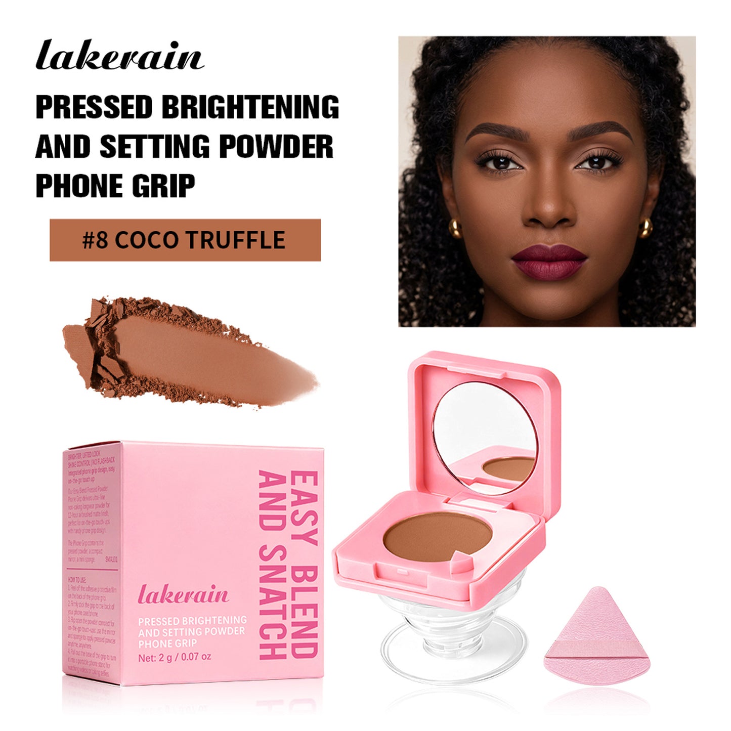 Baked Setting Powder Compact - All Colors & Sizes for Flawless Skin