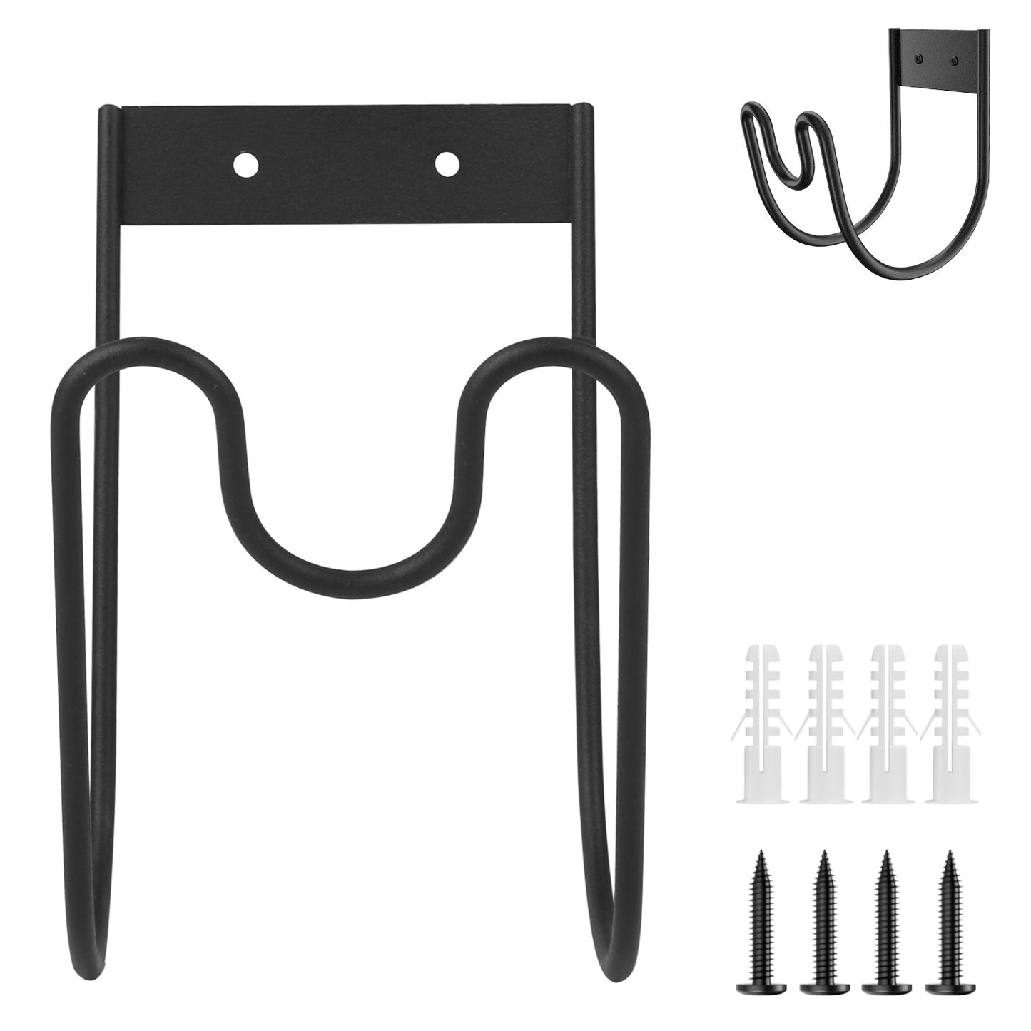 Heavy Duty Garden Hose Holder Stainless Steel Wall Mount Organizer 2 Pack