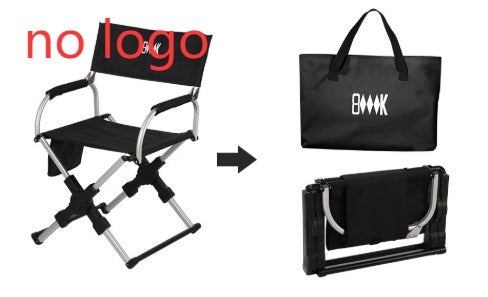 Outdoor Folding Aluminum Alloy Camping Chair with Armrest - Lightweight & Portable