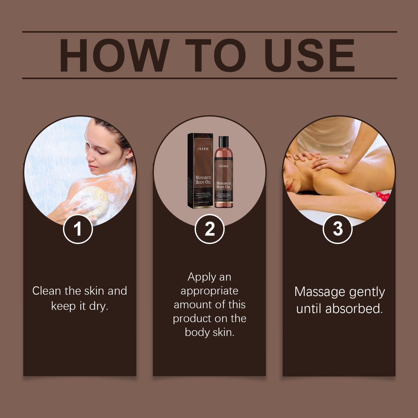 Hydrating Body Moisturizing Oil with Grapefruit and Lemon Extract - 100ml