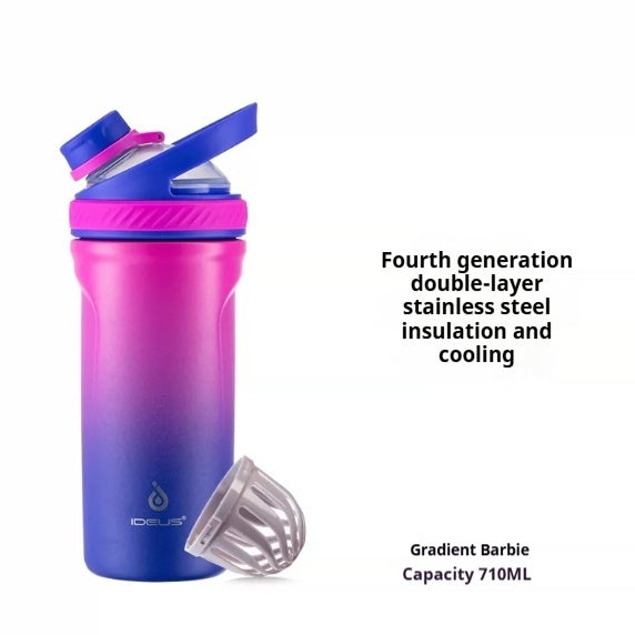 Large Capacity Insulated Sports Water Bottle - Leak-Proof & Portable