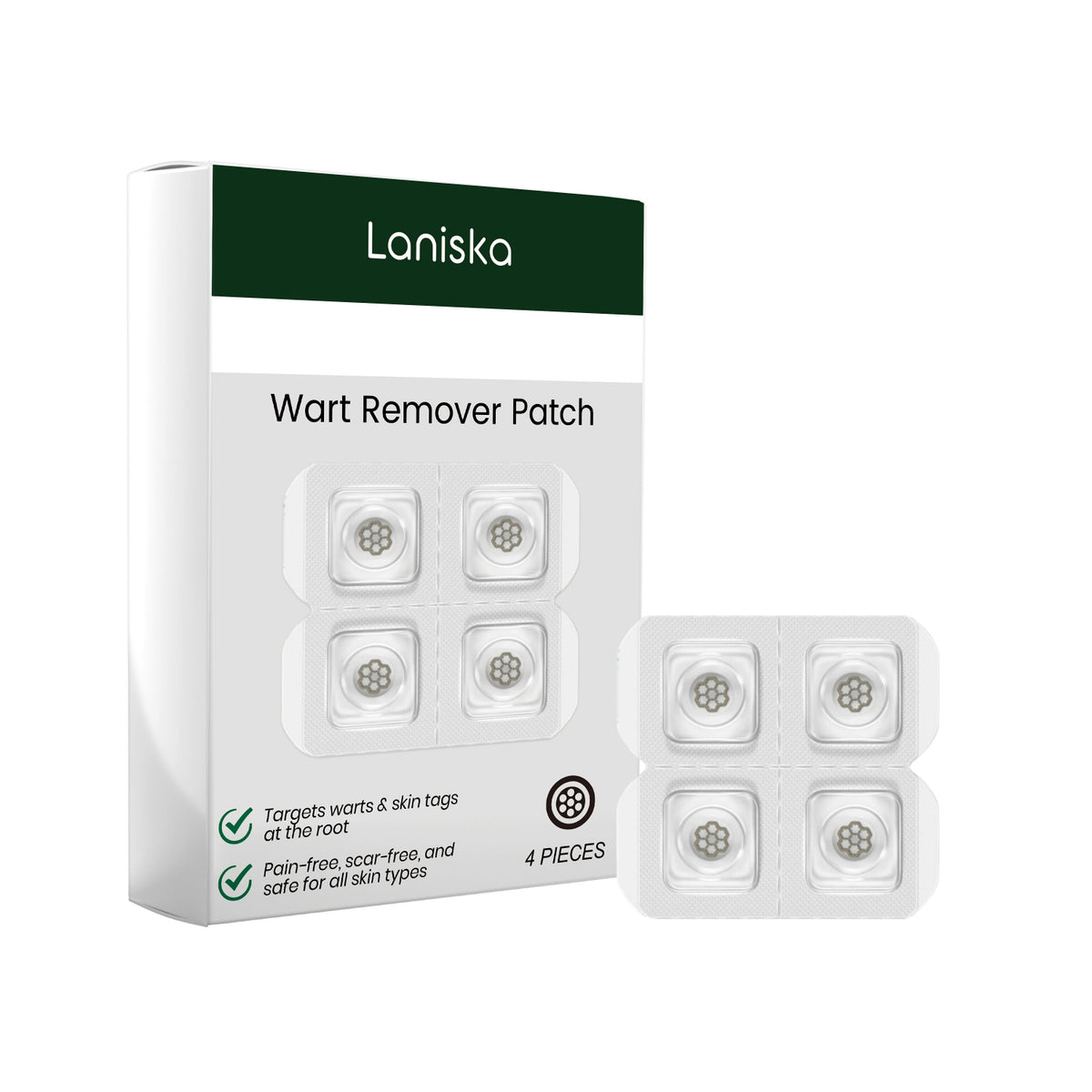 Skin Care Patch 4 Pieces Salicylic Acid Vitamin E Face Treatment