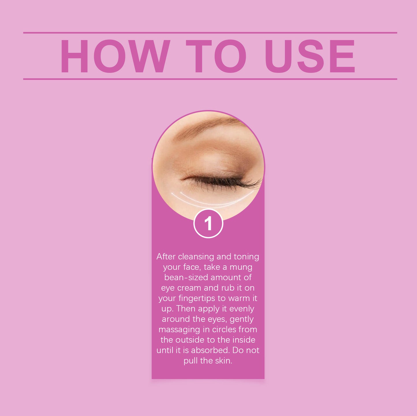 Elastic Moisturizing Eye Cream for Firming and Anti-Aging
