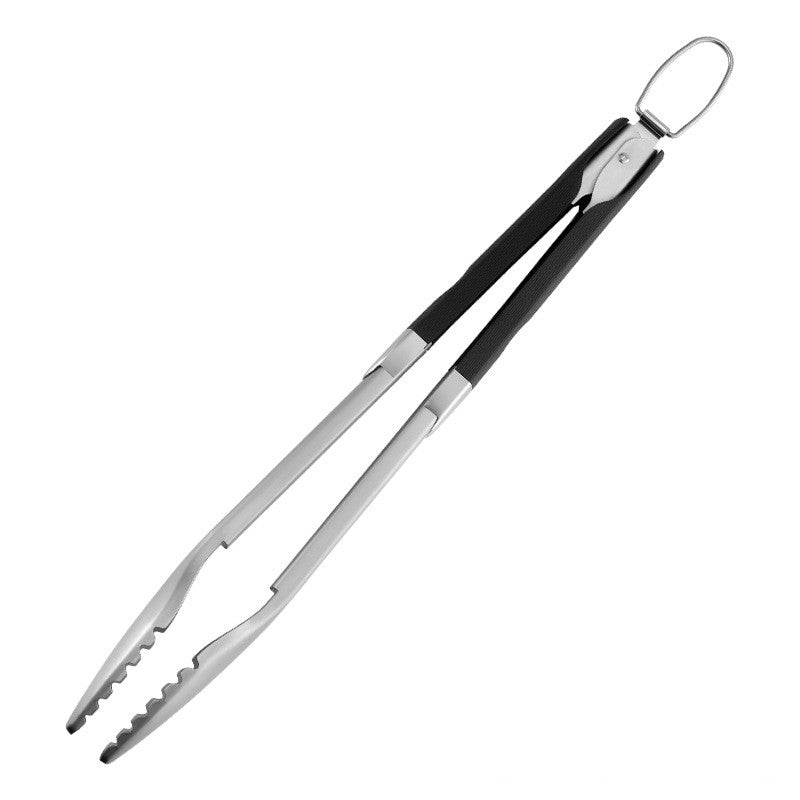 Barbecue Grill Tools Set - Stainless Steel Fork Shovel Clamp 3-Piece