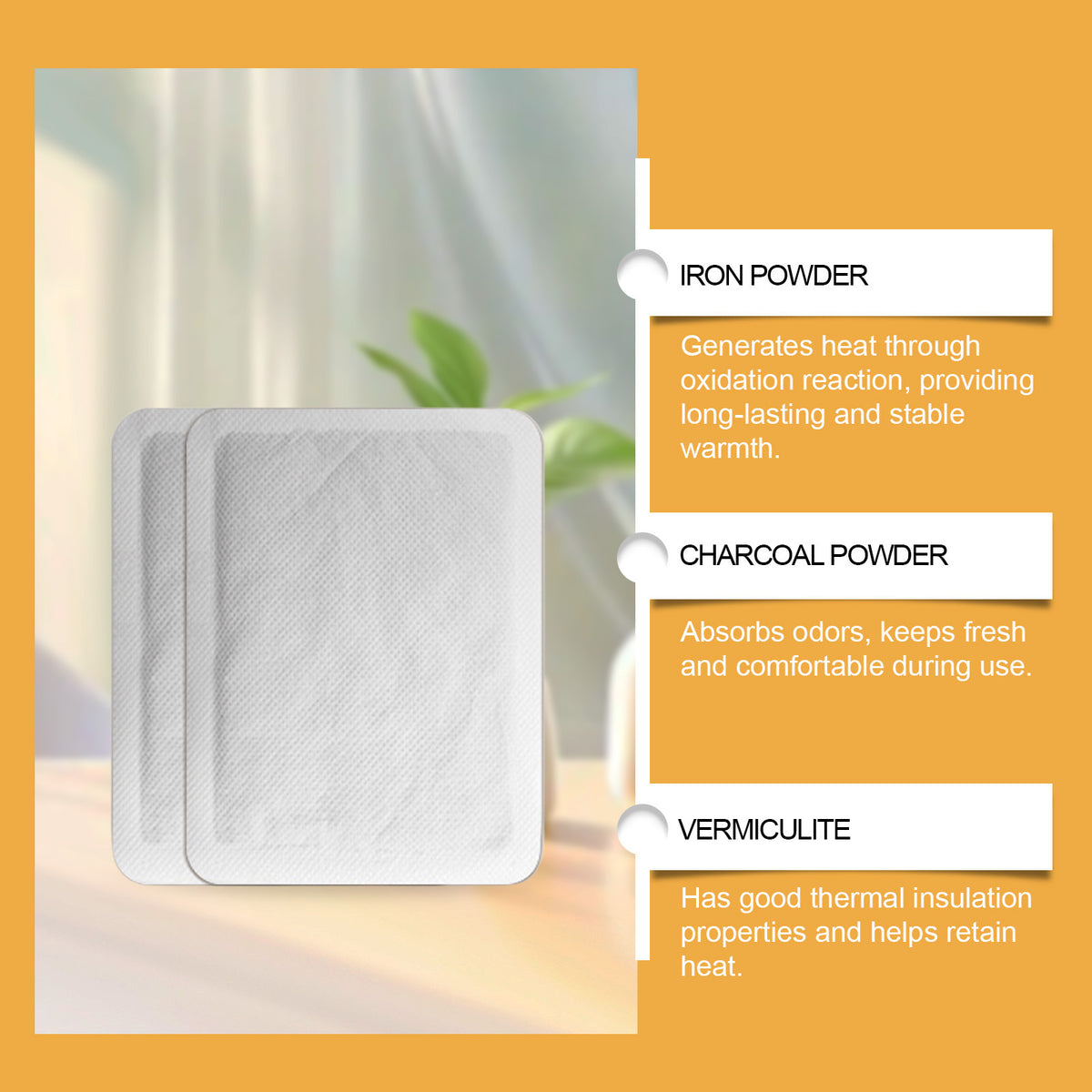 Disposable Hand Warmers – Portable Winter Body Heat Pack